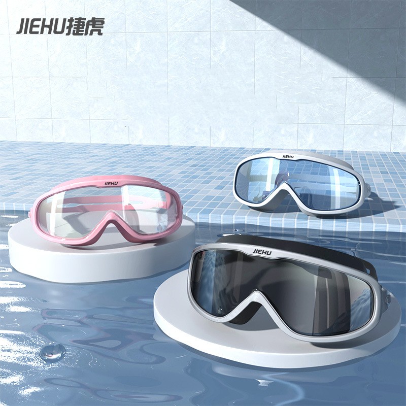 Goggles Swim - Miopia Dewasa Profesional Tahan Air Silikon