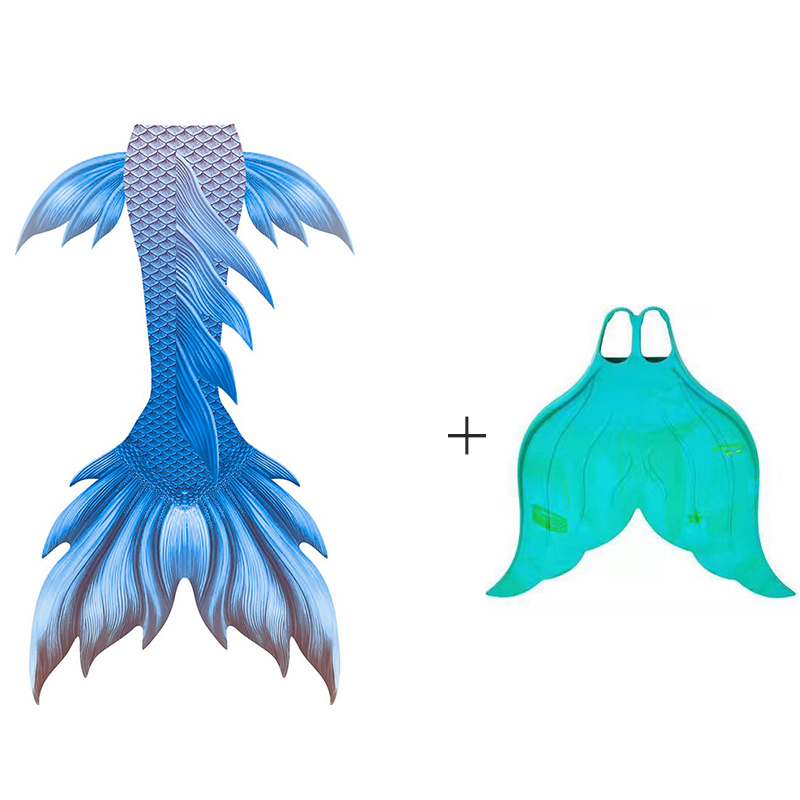 Desain Baru Warna Biru Kulit E - Flippers Swimming ulasan dan harga