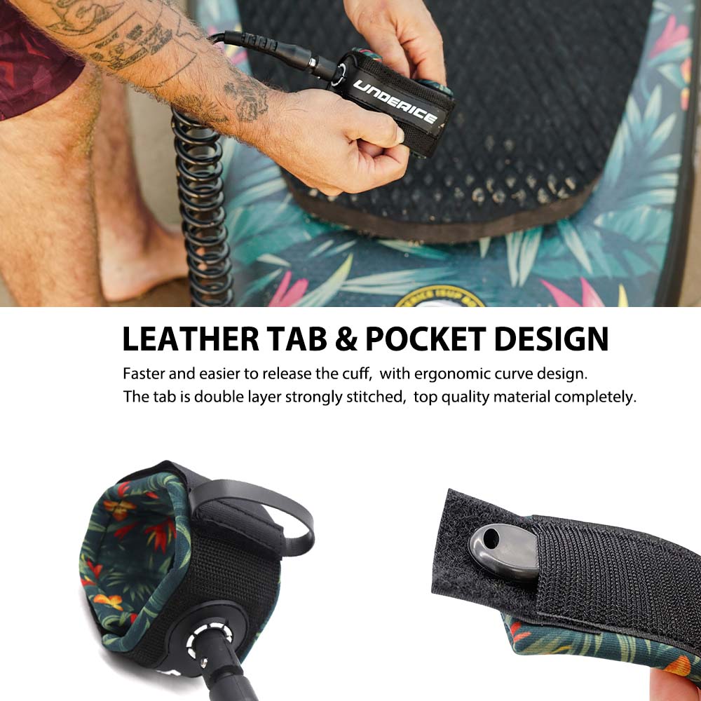 Tali Pengaman Paddle SUP 7MM10 - Surfboard Leash ulasan dan harga