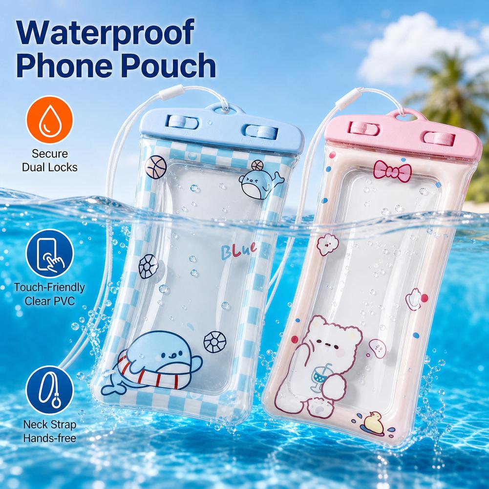 Casing Ponsel Tahan Air Beruan - Dry Bag Waterproof ulasan dan harga